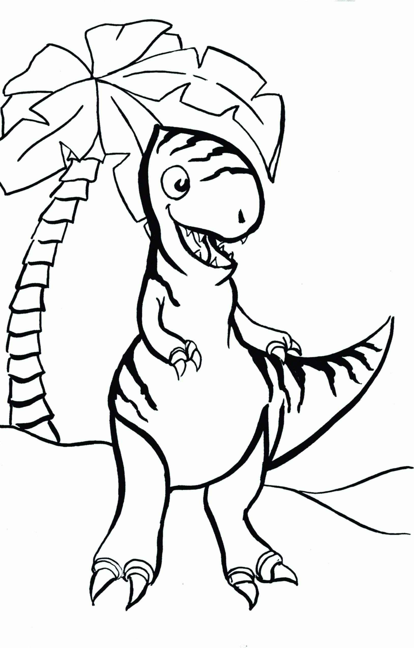 Dino dan Colouring Pages (page 3)