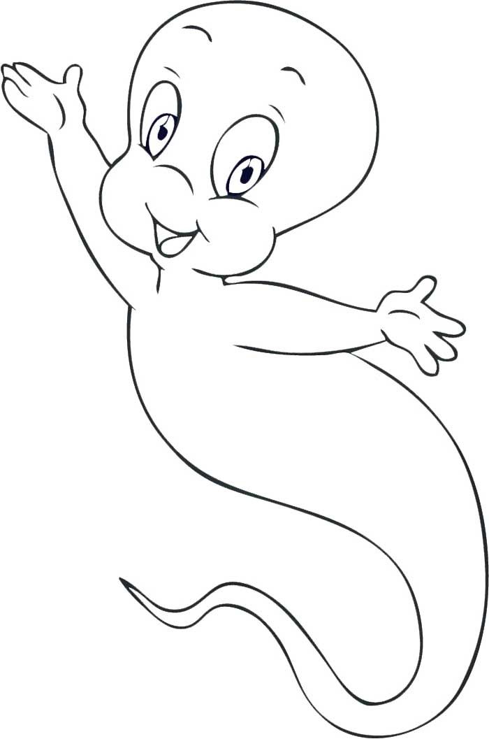 Casper Coloring Pages - Coloring Home