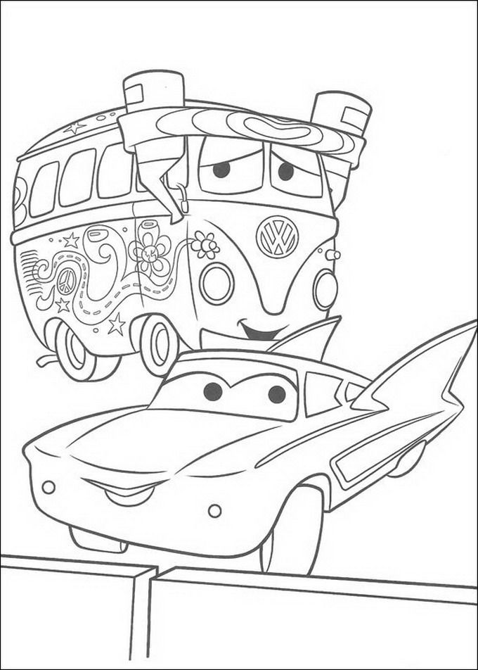 Kids Coloring Pages Cars