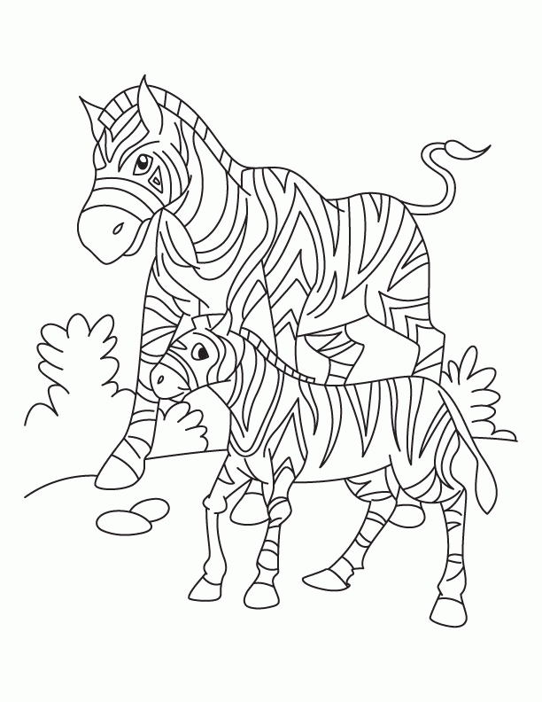 Hippopotamus Coloring Page | Animal Coloring pages | Printable 