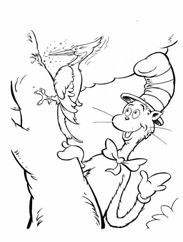 Dr Seuss Coloring Pages Birthday Printable 197712 Coloring Pages 