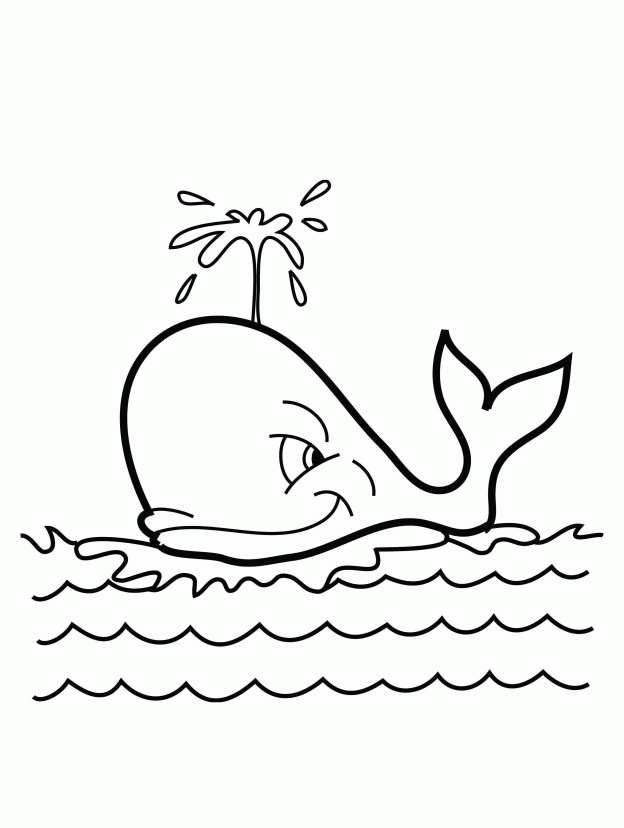 Printable Whale Coloring Pages | COLORING WS