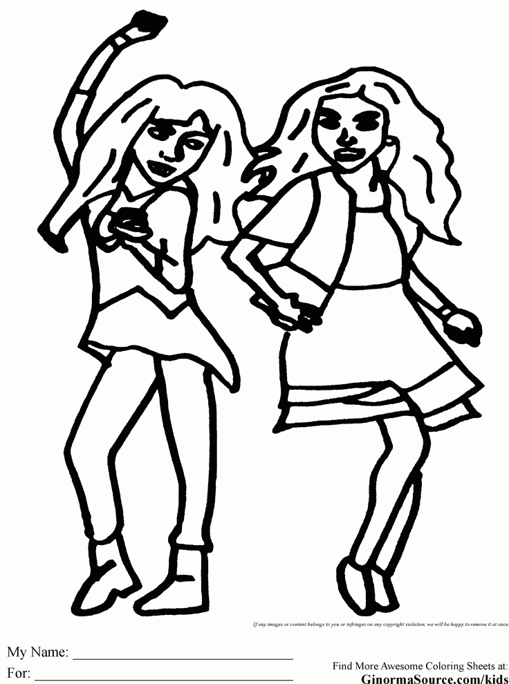 Shake It Up Coloring Pages - Coloring Home