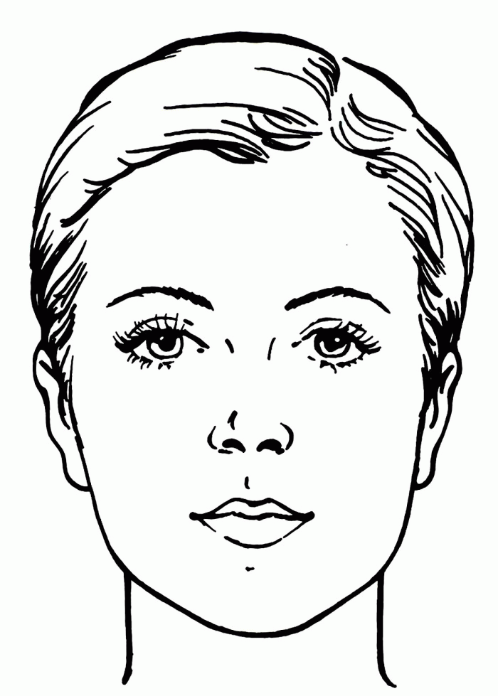 Coloring Page Face | 99coloring.com