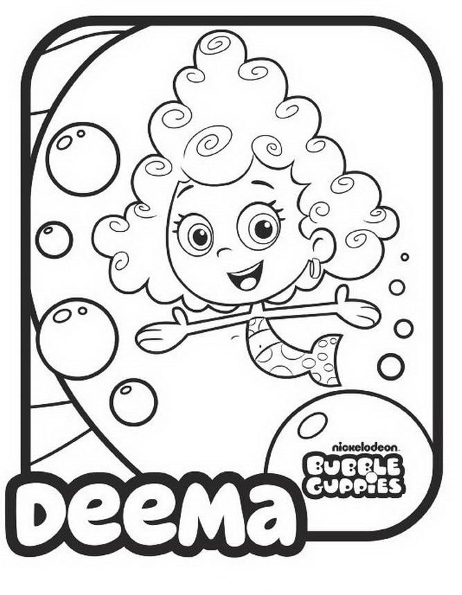 Bubble Coloring Pages - Free Printable Coloring Pages | Free 