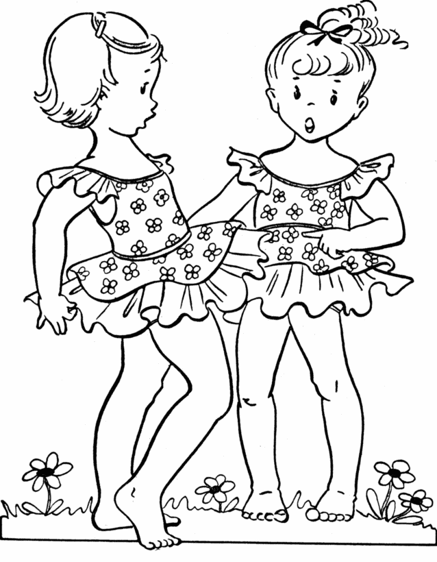 Colouring Pages For Little Girls #7494 Disney Coloring Book Res 