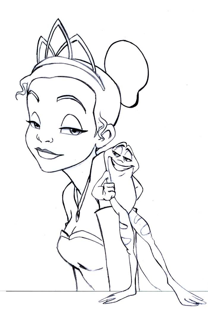 Disney Princess and The Frog Coloring Pages #3 | Disney Coloring Pages