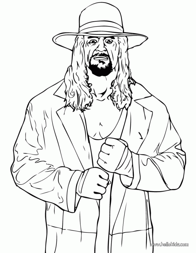 Wwe Triple H Coloring Pages - Coloring Home
