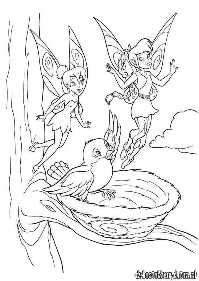 Tinkerbell7 - Printable coloring pages