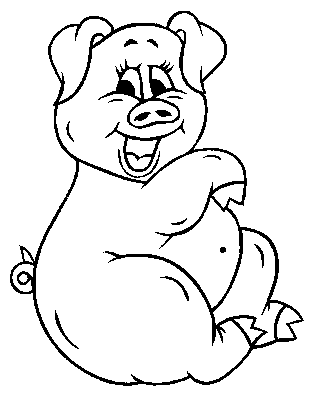 Hog Coloring Pages To Print | Printable Coloring Pages