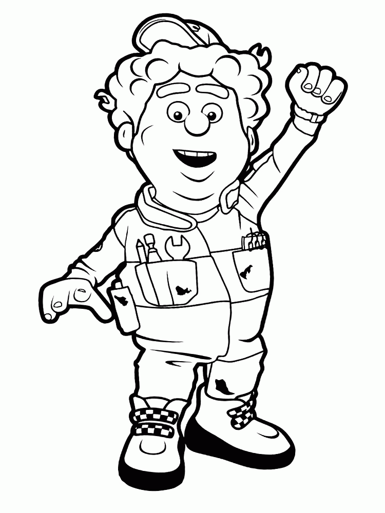 veloz Colouring Pages