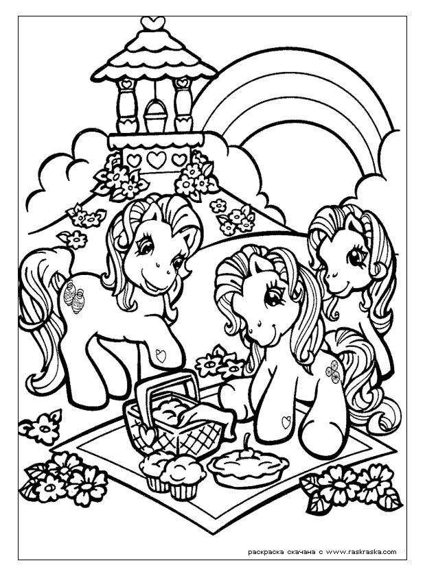 My Little Pony Coloring Pages 19 #25498 Disney Coloring Book Res 