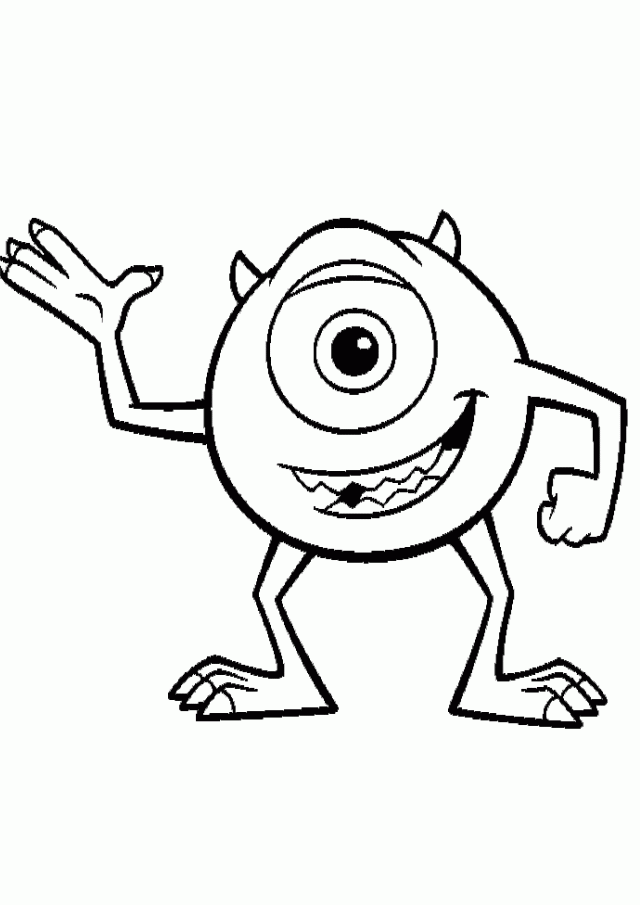 Posts Tagged With Monsters Inc Coloring Pages For Kids Alien 