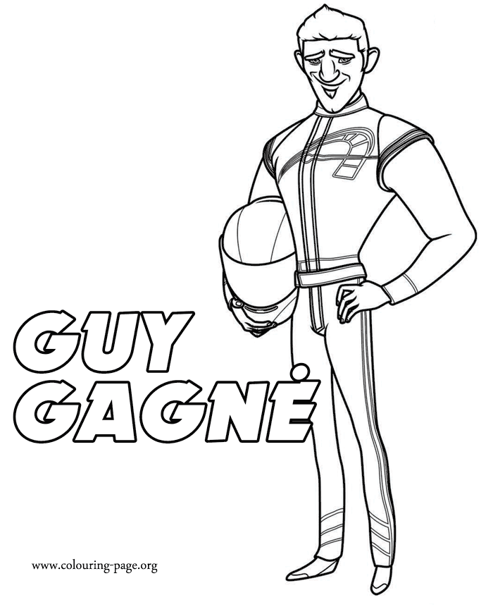 CAR DRIVER Colouring Pages (page 3)