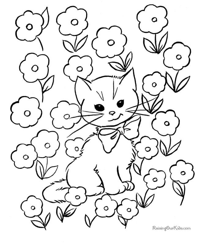 Flower | Free coloring pages for kids - Part 2