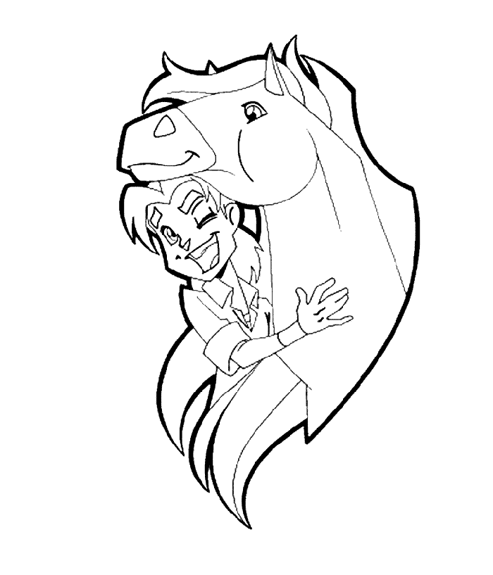 hors land Colouring Pages (page 2)