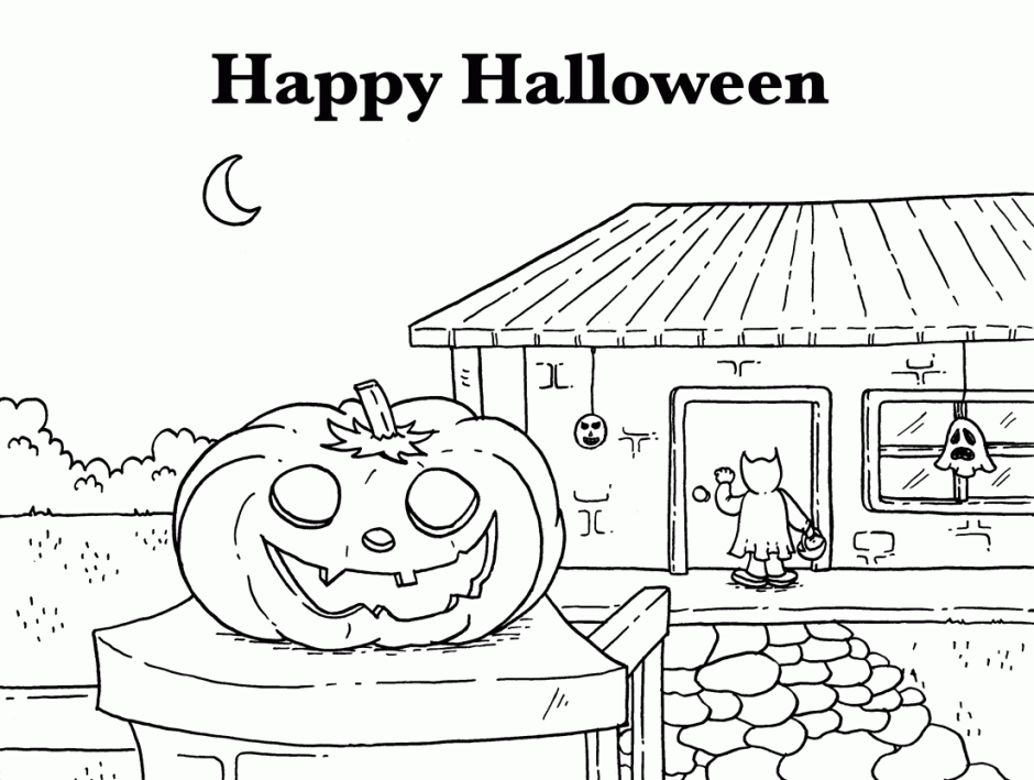 Mr MEN And LITTLE MISS Coloring Pages Mr Happy Halloween 169481 