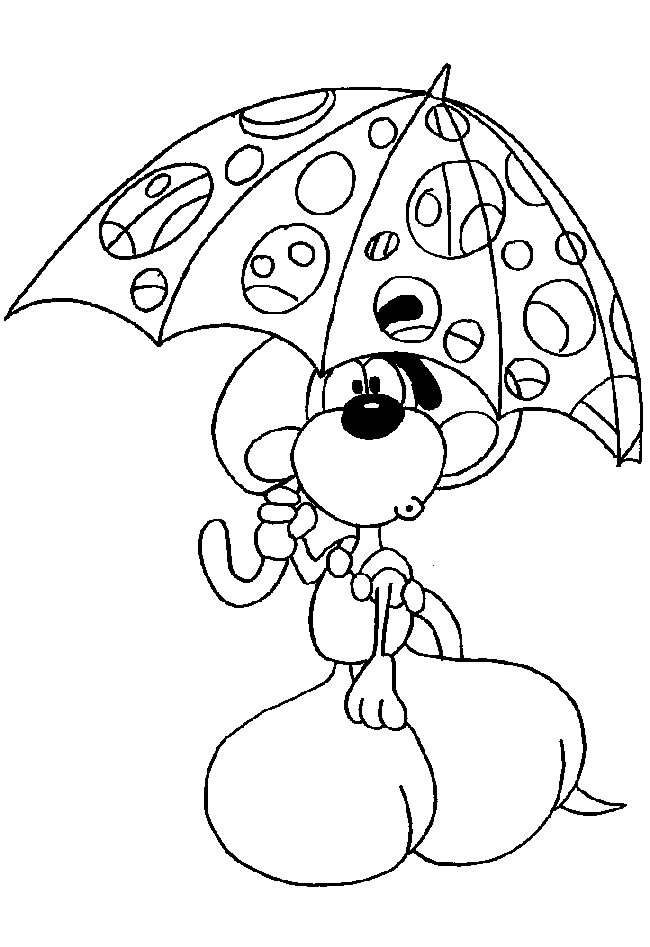 Diddl - 999 Coloring Pages