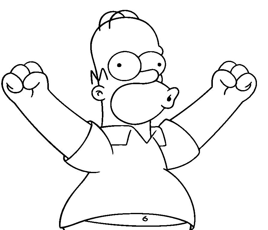 The Simpsons coloring pages | Coloring Pages For Kids