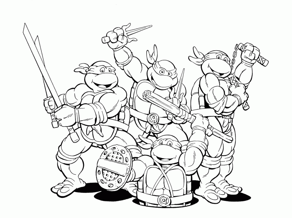 Animal Coloring Ninja Turtle Coloring Pages Many Of You Would 