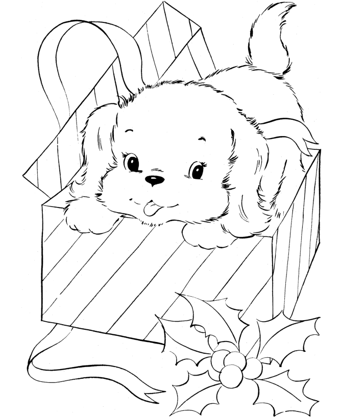 Search Results » Christmas Dog Coloring Pages