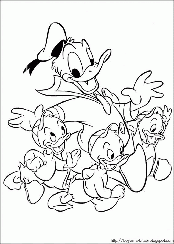 Donald Duck Coloring Pages - Free Printable Pictures Coloring 