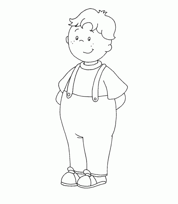 Caillou Coloring Pages To Print
