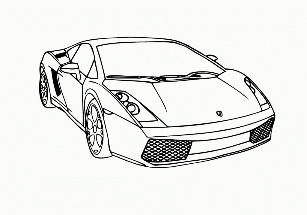 Free Printable Race Car Coloring Pages Coloring Home