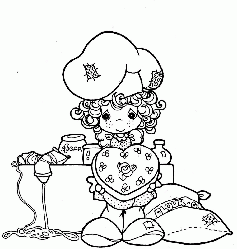 Precious moment coloring pages for precious one | Printable 