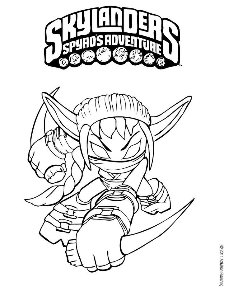 Skylanders coloring pages | Colouring Pages