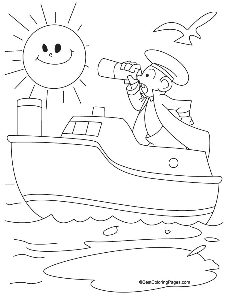 Ship coloring page 3 | Download Free Ship coloring page 3 for kids 