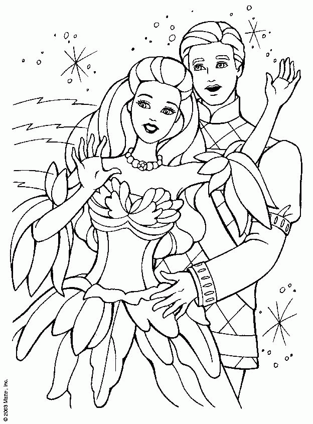Download Barbie Fashion Coloring Pages 19 (14095) Full Size 
