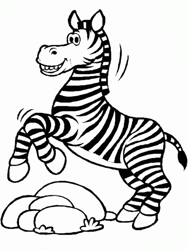 download zebra coloring pages for kids | Great Coloring Pages