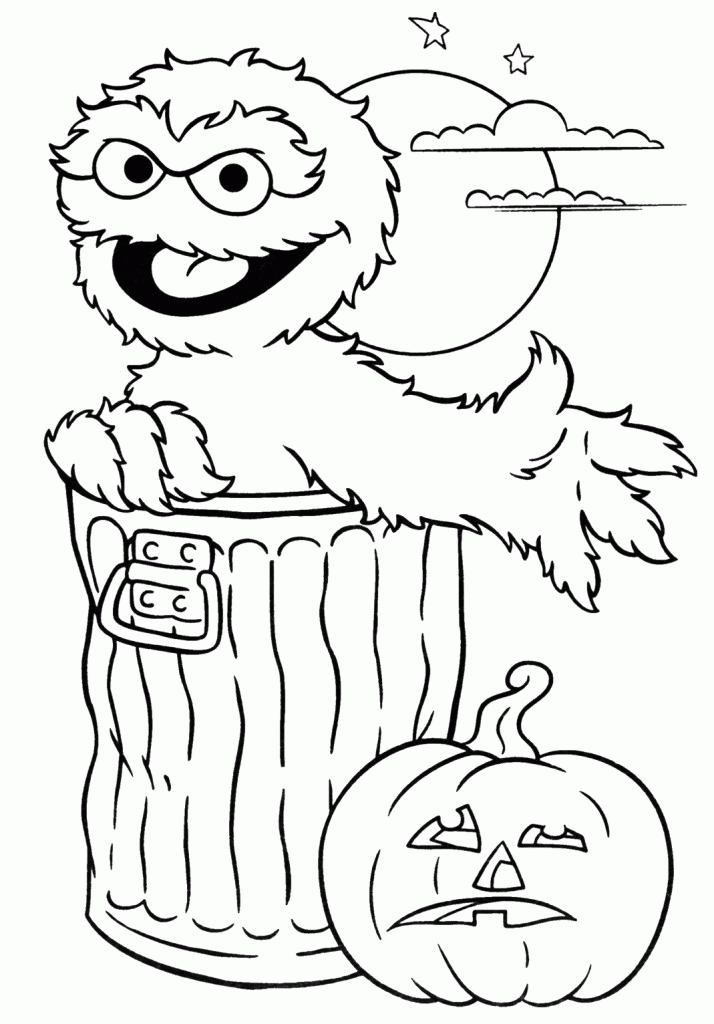 halloween coloring page pages