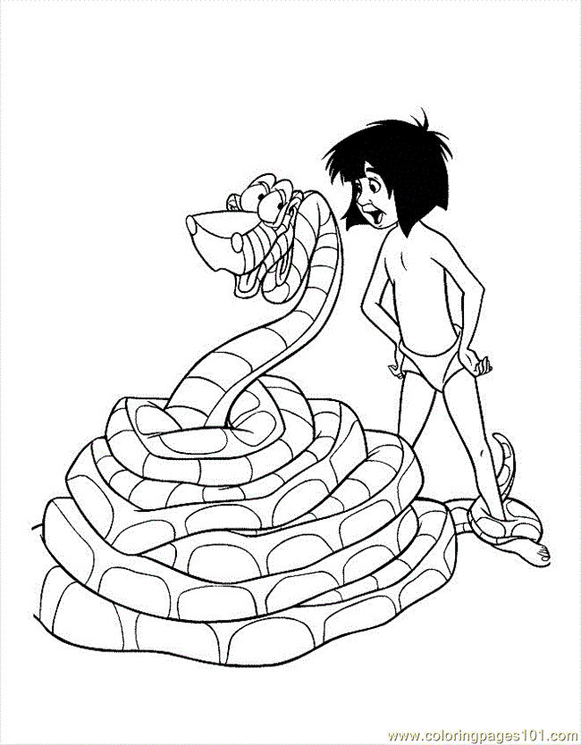 Coloring Pages Jungle Book (13) (Cartoons > Jungle Book) - free 