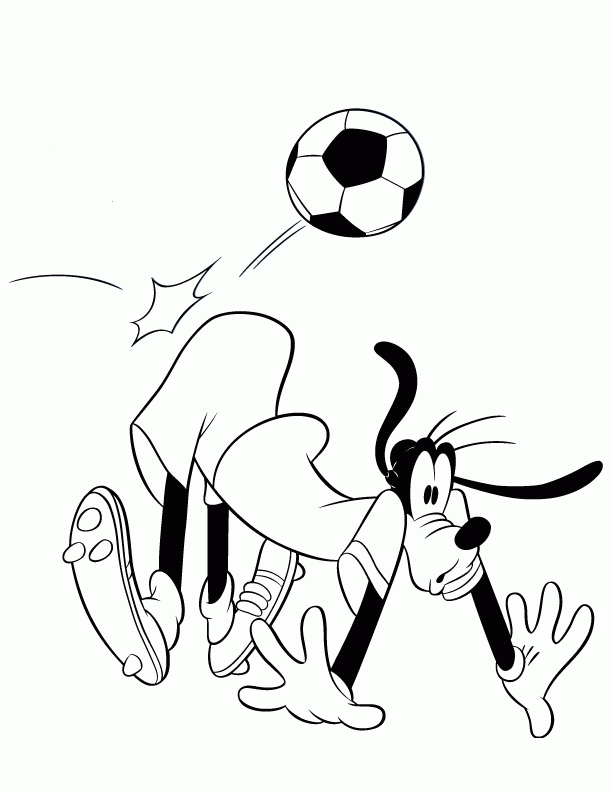 Disney Goofy coloring pages. List