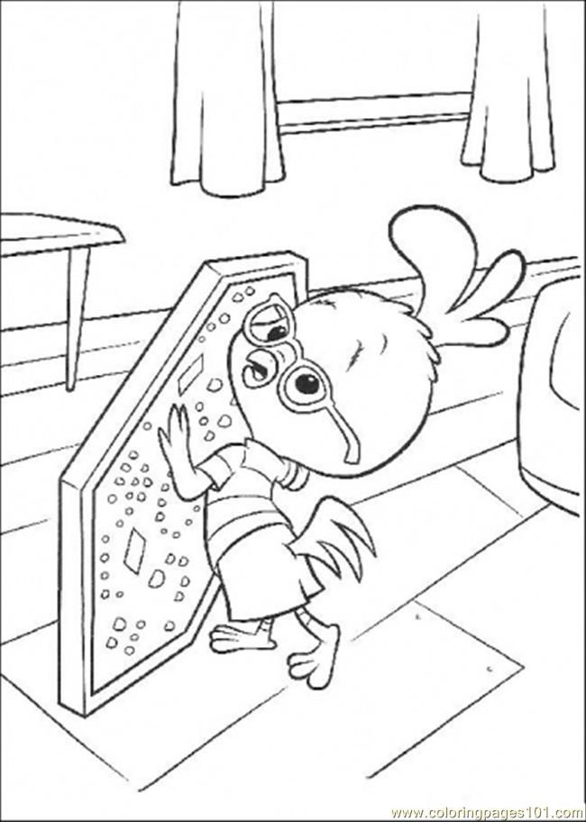 Chicken Little Coloring Pages Printable