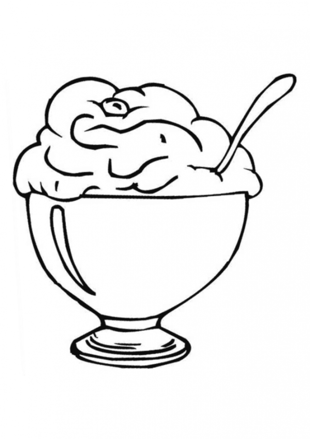 printable ice cream coloring pages for kids | Great Coloring Pages
