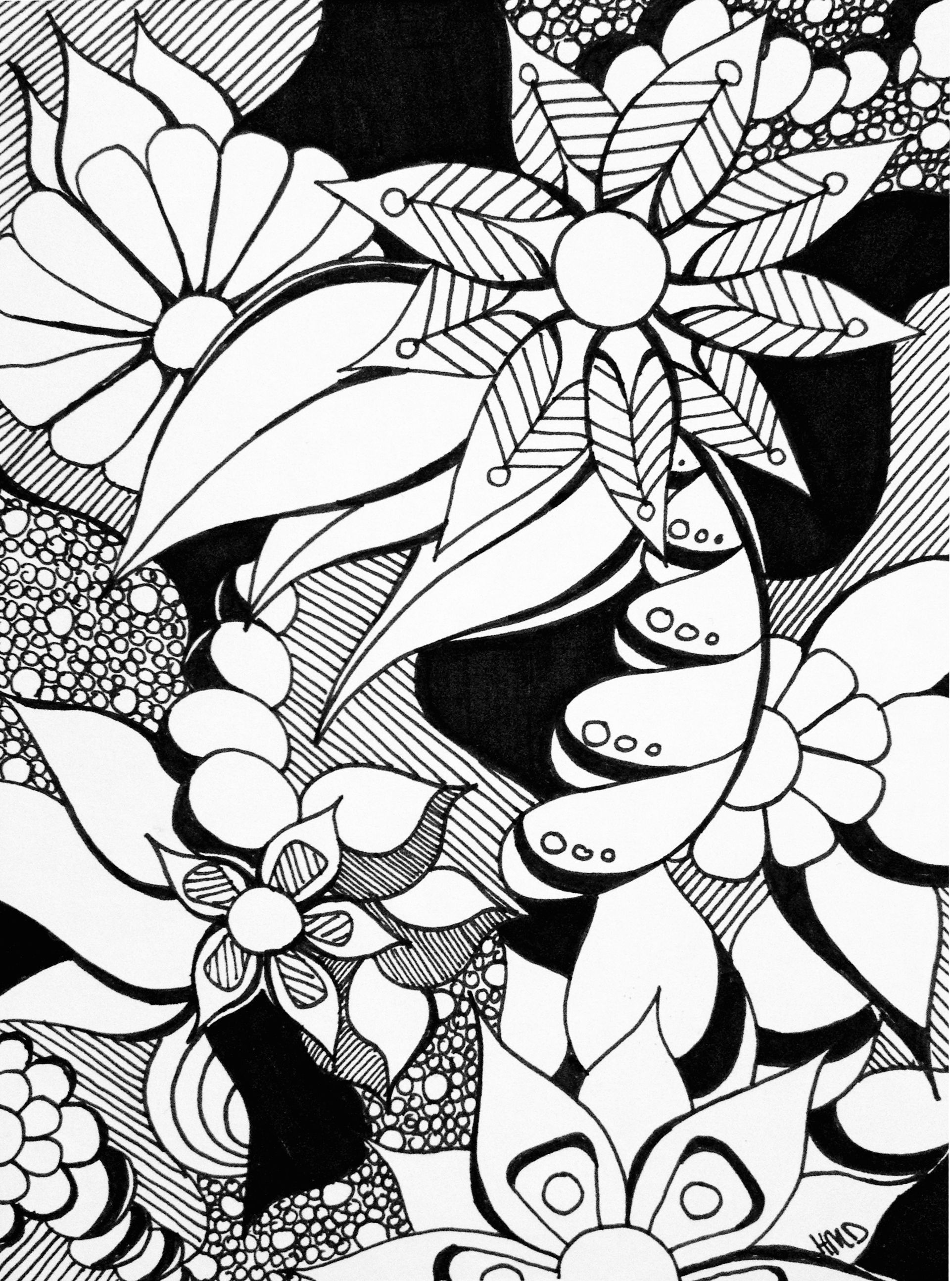 coloring doodle doodles mandalas lets prompt zentangles cool floral freak lineas otras colouring dibujos drawings popular delicadas drawing coloringhome