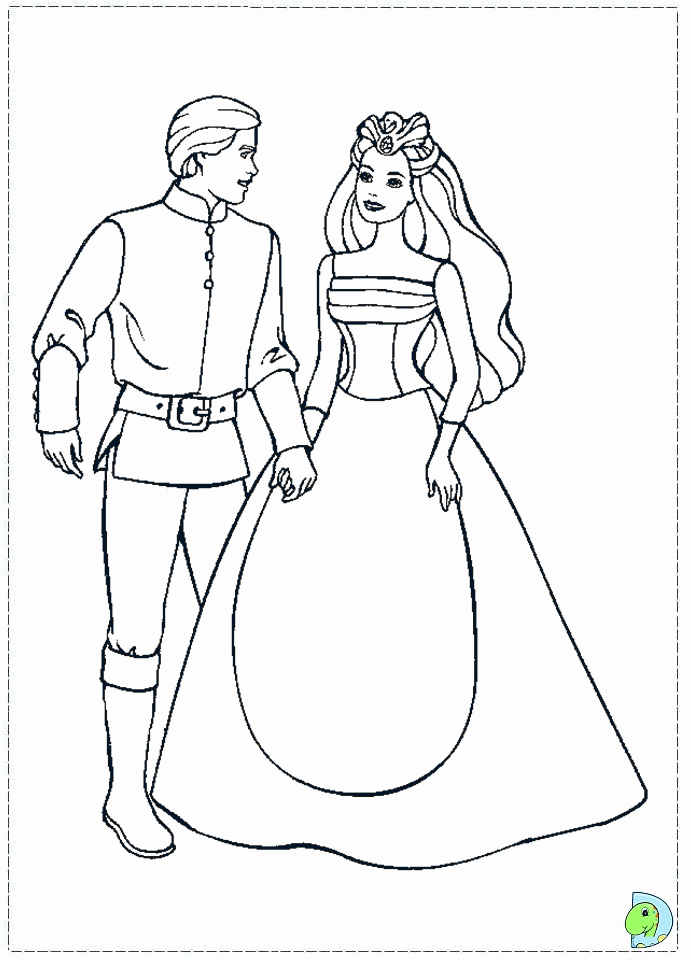 swan lake barbie Colouring Pages (page 2)