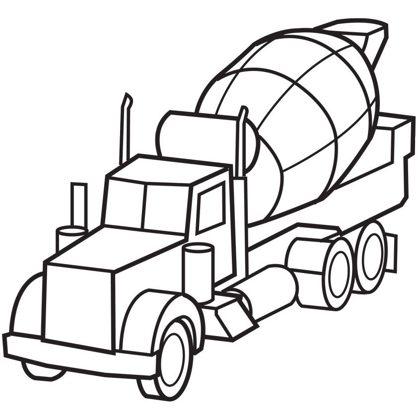 Truck coloring pages | color printing | coloring sheets | #50 Free 