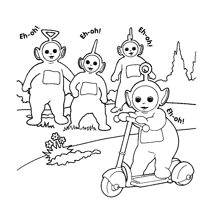 Teletubbies Coloring Pages Free | Find the Latest News on 