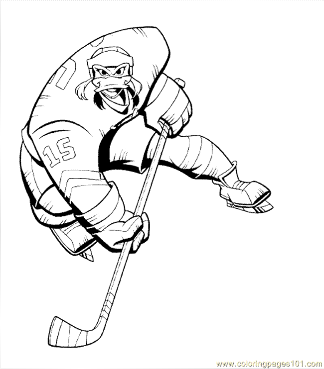 Coloring Pages Mighty Ducks 007 (Cartoons > Others) - free 