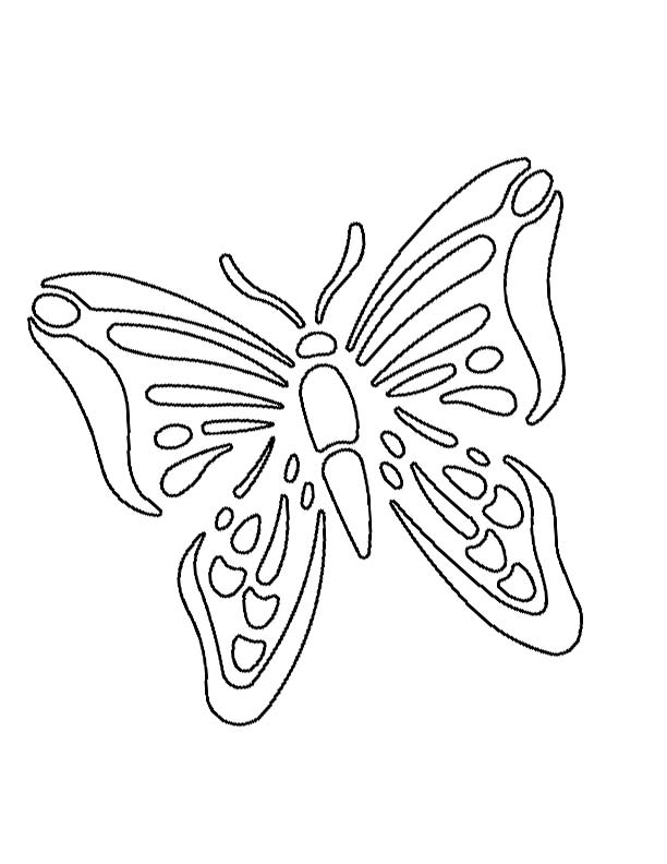 Butterflies | Color On Pages: Coloring Pages for Kids