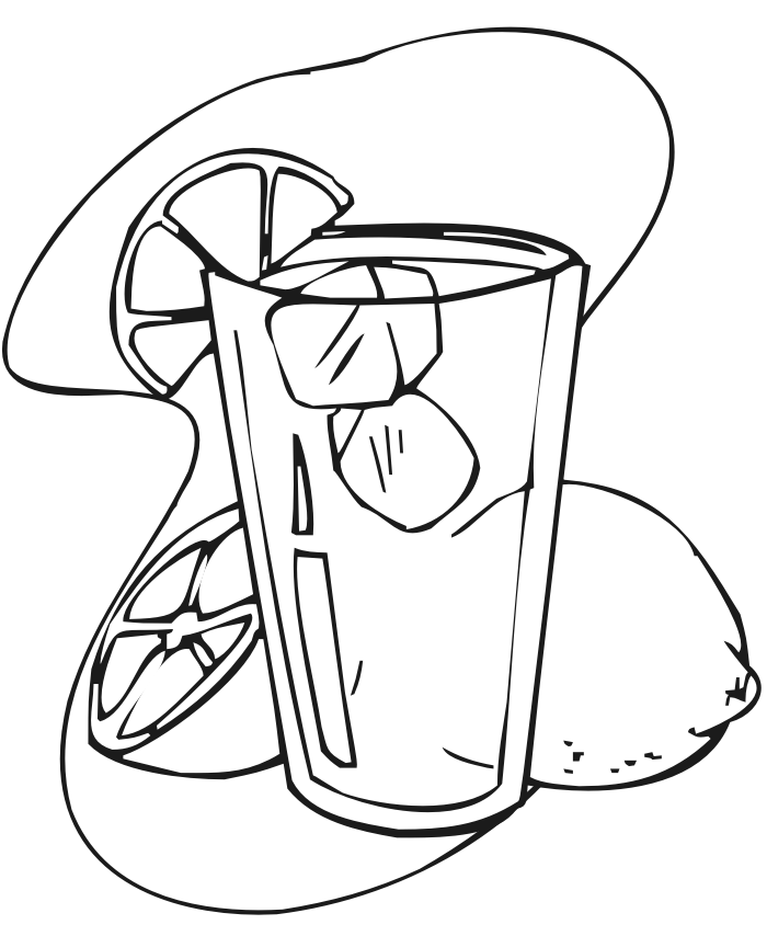 Lemonade Stand Coloring Pages - Coloring Home
