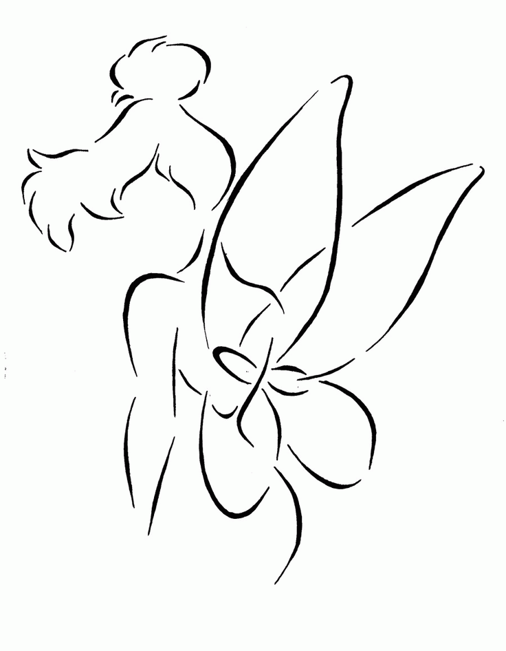 Tinkerbell tattoo located on the inner forearm