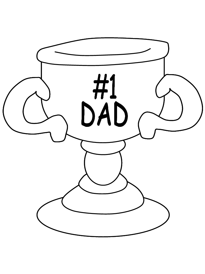 Fathers Day Coloring Pages (24) - Coloring Kids