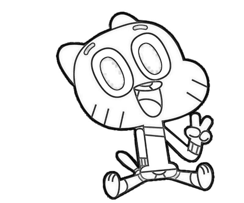 Gumball Watterson | coloring pages - Part 7