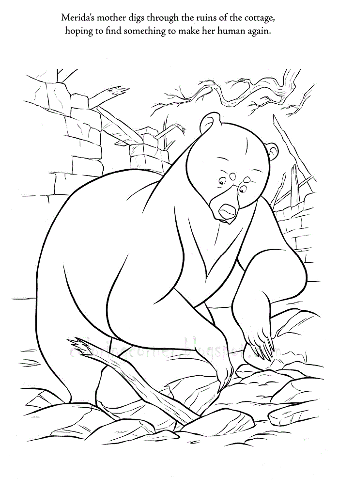 Download Disney Brave Coloring Pages - Coloring Home