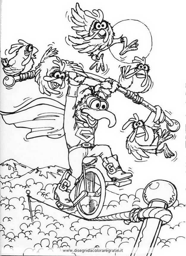 Muppet Show Colouring Pages (page 2)